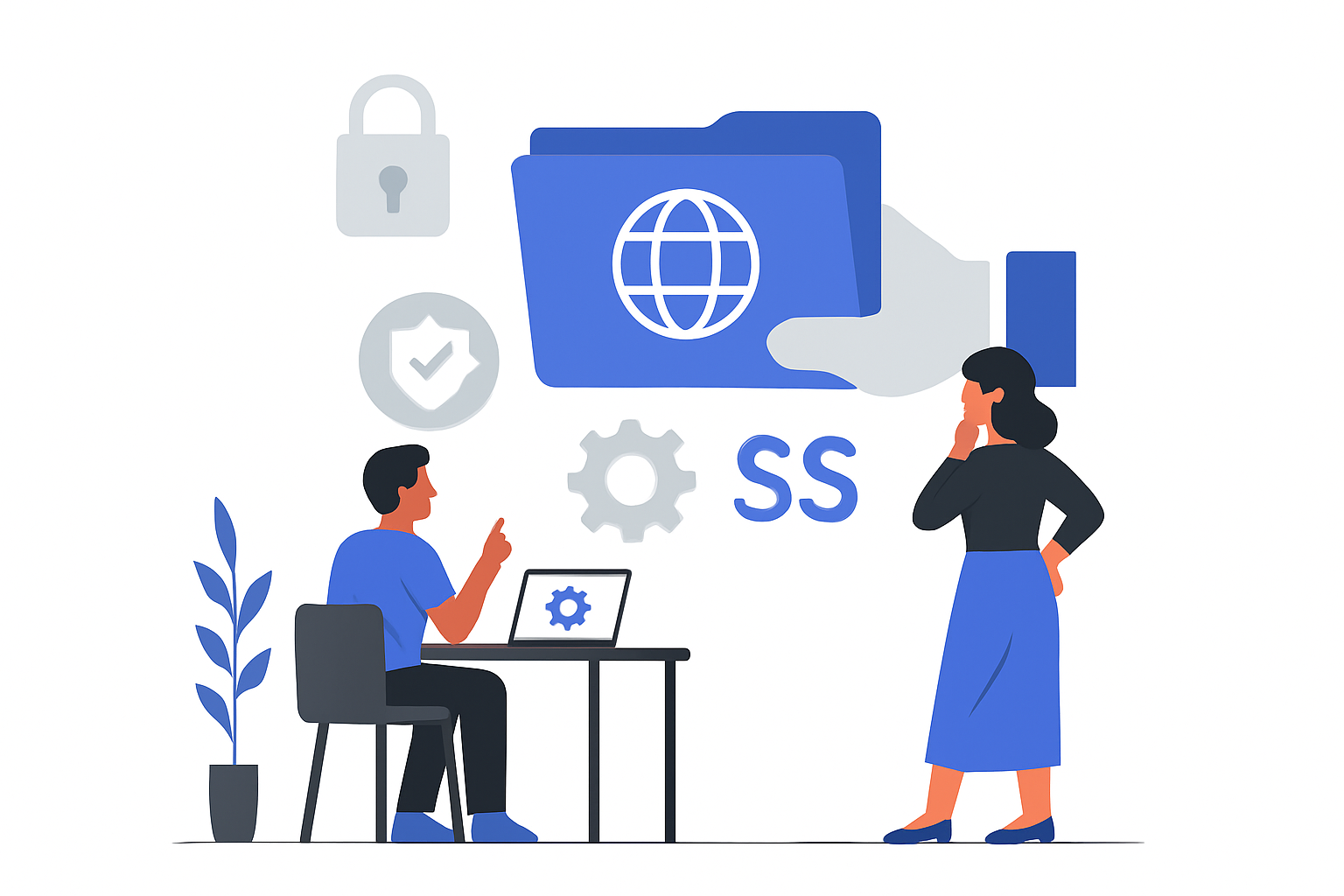 Illustration Infogérance SSI